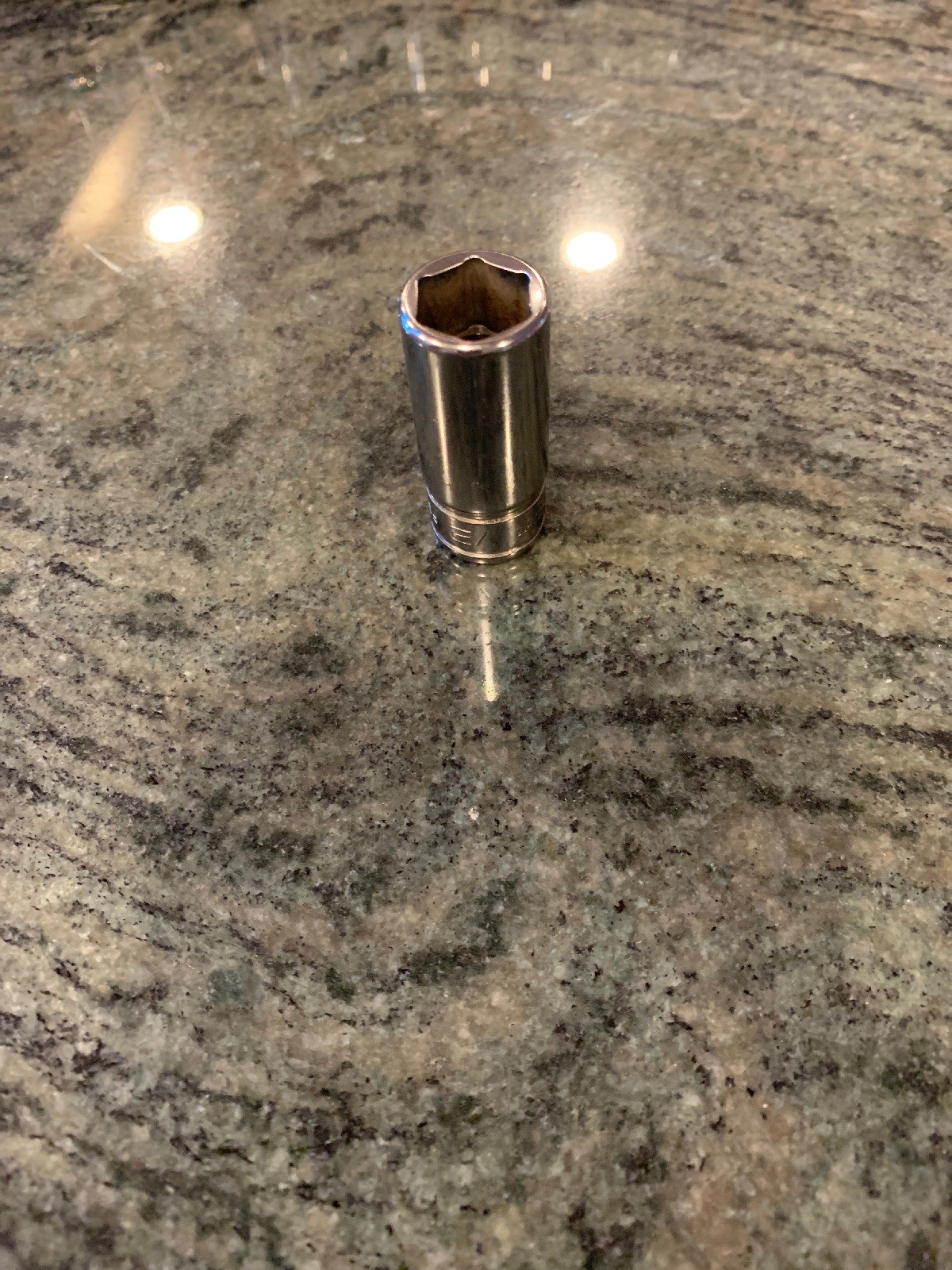 Snap-on fss161 3/8″ drive sae 1/2″ 6 point semi deep chrome socket