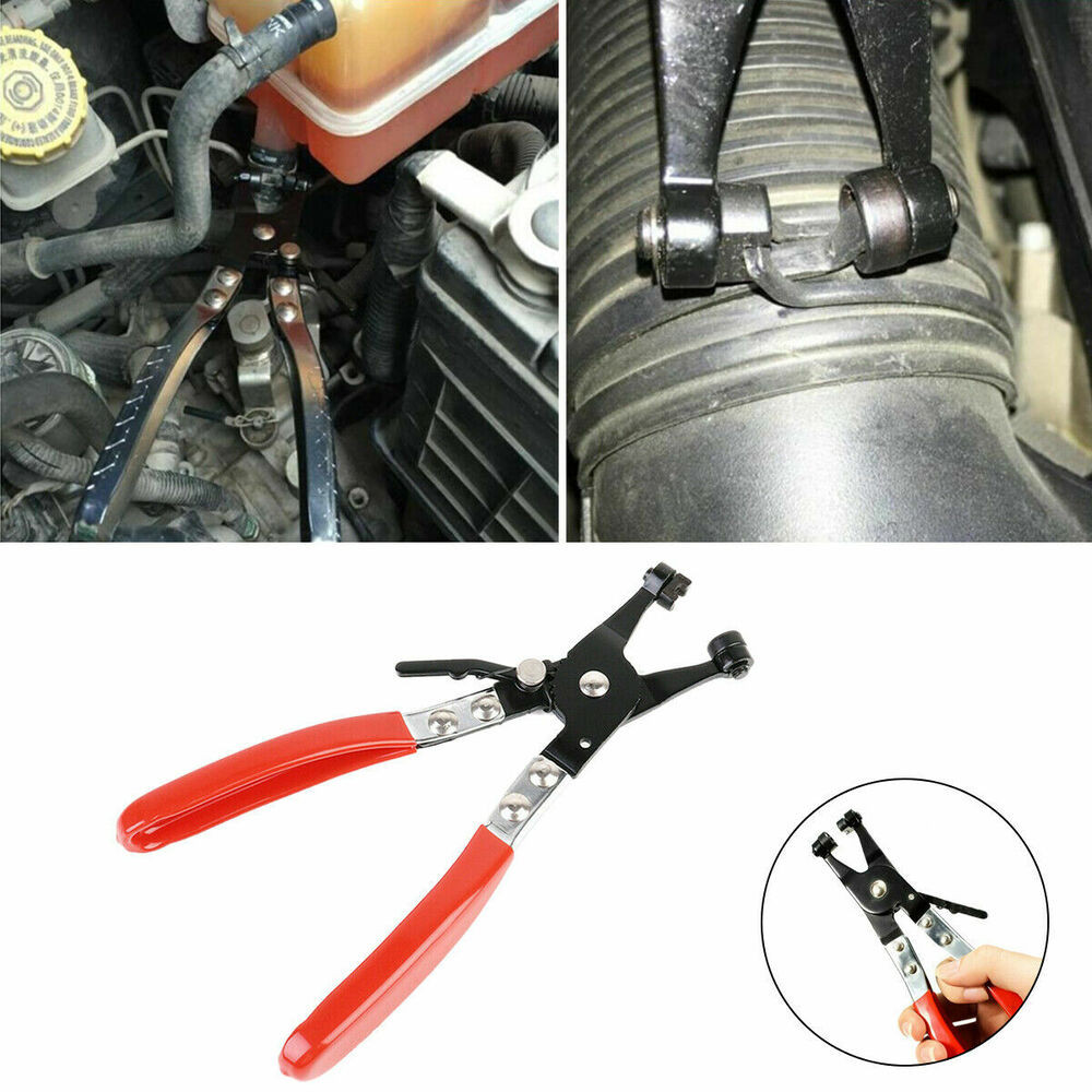 115pcs Hose Clamp Assortment Kit Steel Spring Clip Water Fuel Tube Pipe / Pliers