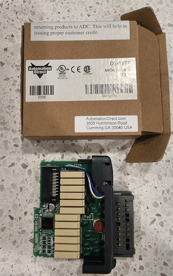AutomationDirect D2-12TR New Sealed PLC Relay Output Module DL205 12-Point