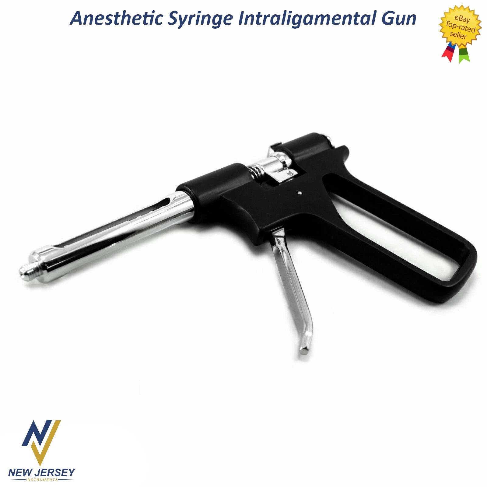 Dental Anesthetic Syringe Intraligamental Gun 1.8ML Injection AMR + EUR Threads