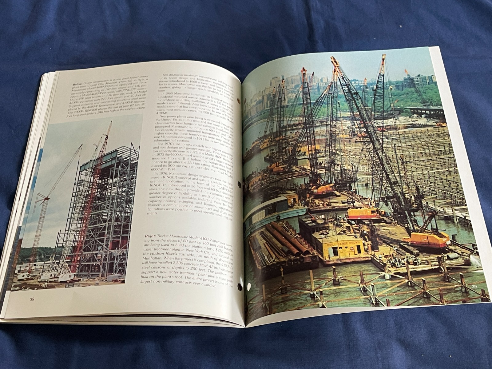 The Manitowoc Company 75 Years Booklet Brochure Dealer Sales Pamphlet