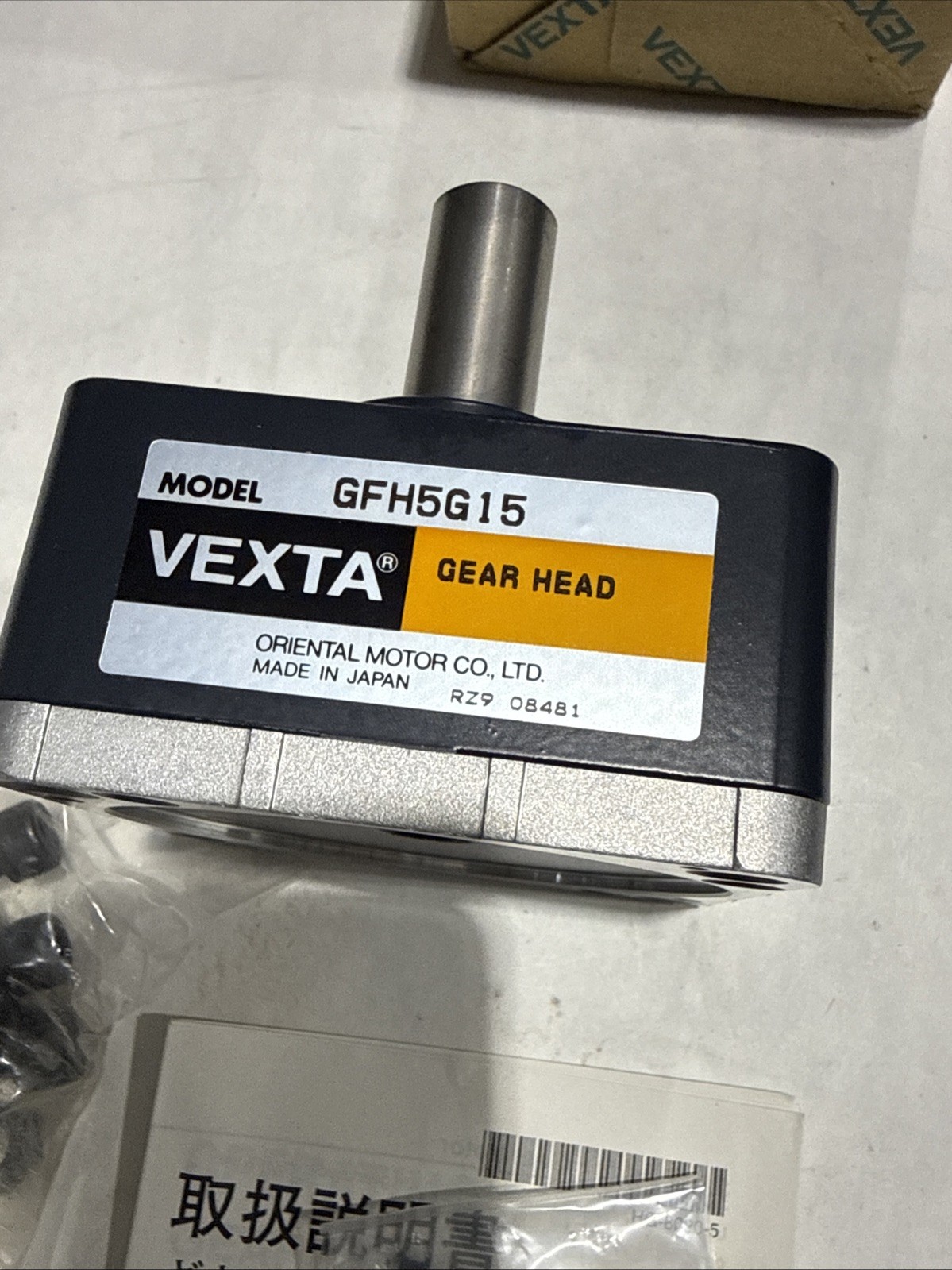 NIB* VEXTA Oriental GFH5G15 Reducer Motor GEAR HEAD 506E06 FREE US SHIPPING