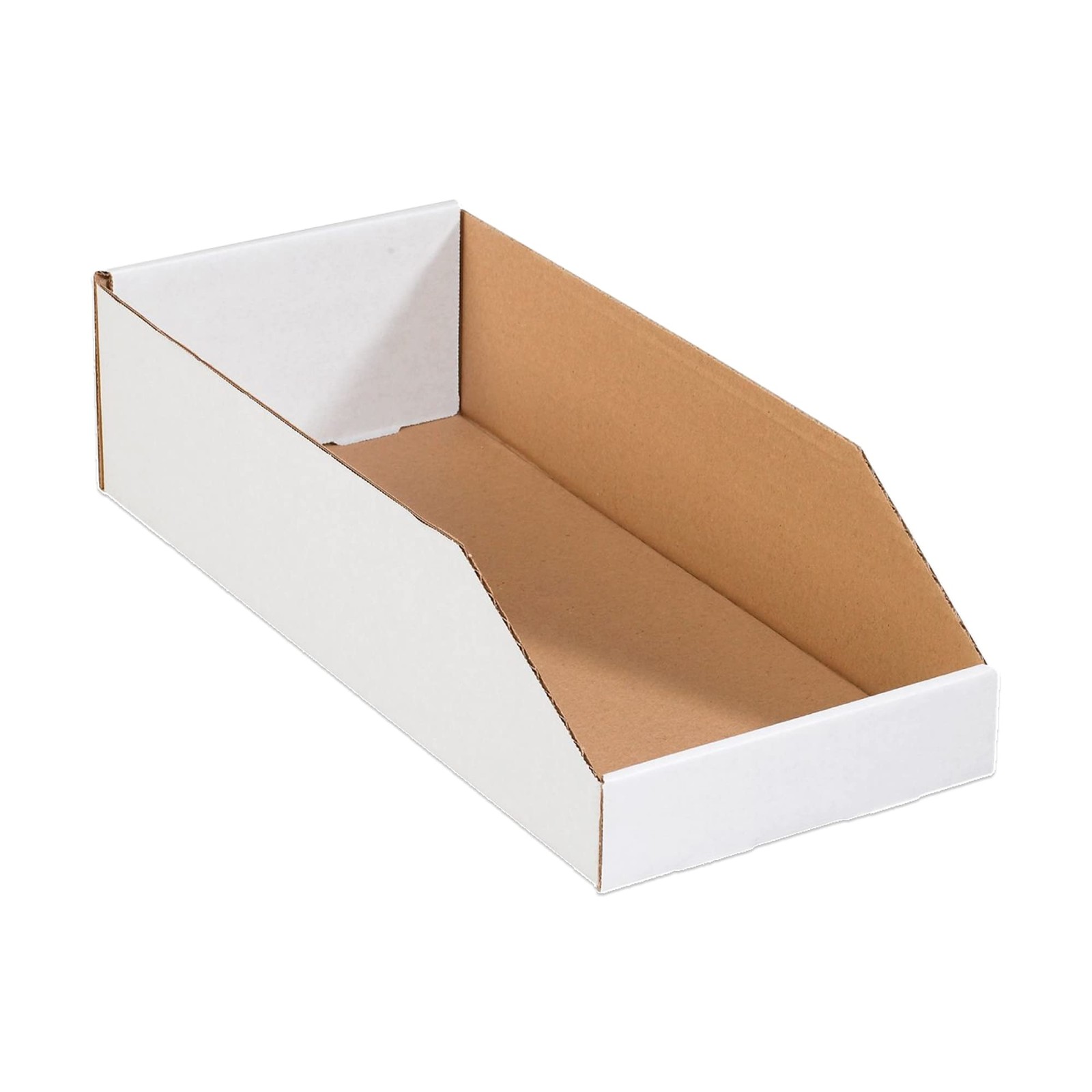 AVIDITI Shipping Boxes Medium 8″L x 18″W x 8 x 18 x 4 1/2, Oyster White
