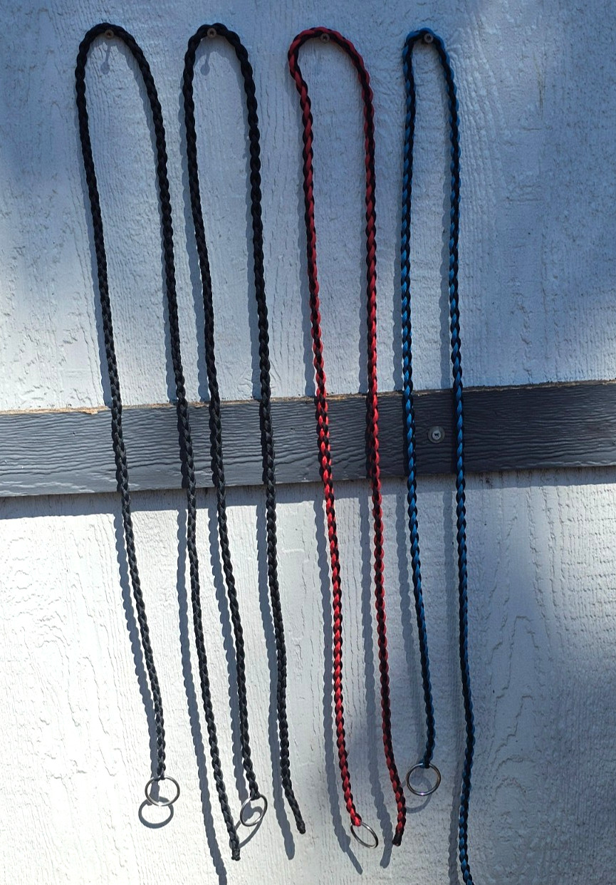 Set of 4 Paracord Piggin Strings Tie Strings Western Ranch Work Rope 550