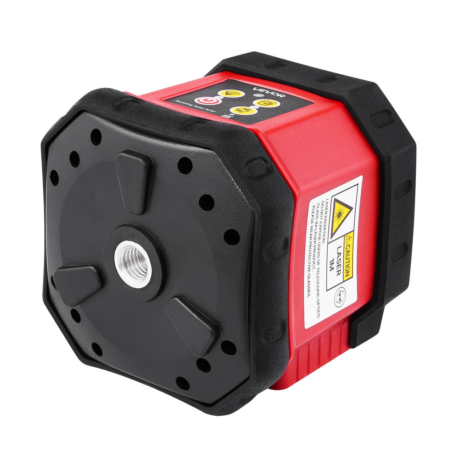 VEVOR 984ft Rotary Laser Level Kit Self Leveling Red Line with Tripod IP54