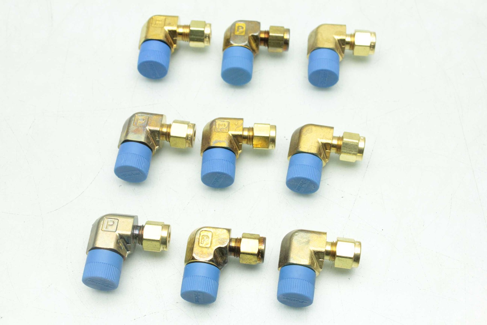 9 New Parker 4-6 CBZ-B CPI Male Elbows / 1/4″ Tube x 3/8″ MNPT / B-400-2-6