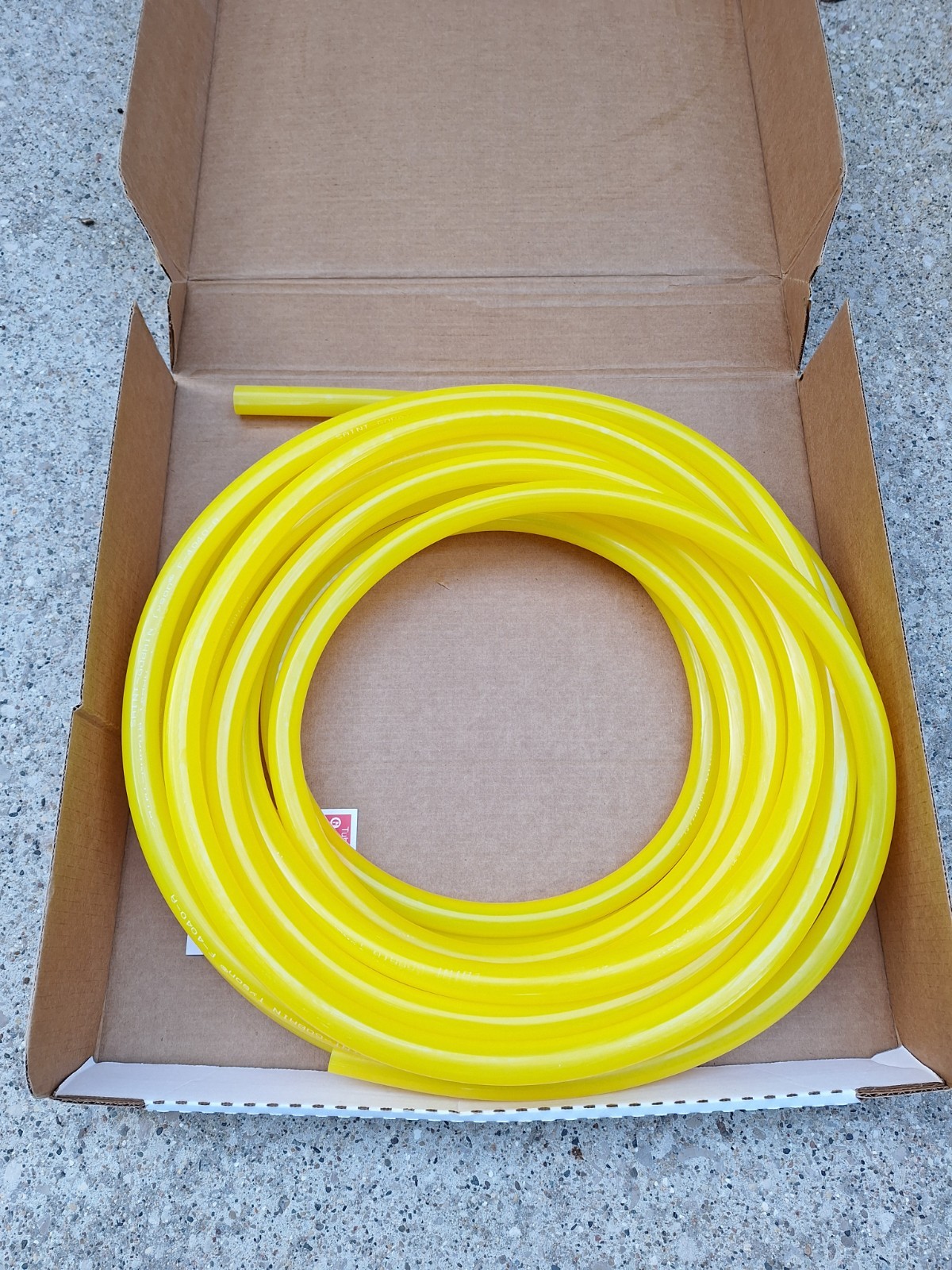 TYGON AAG00046 Tubing,5/8 I.D. 7/8 O.D.,10 ft.,Yellow,Flexible FREE SHIPPING