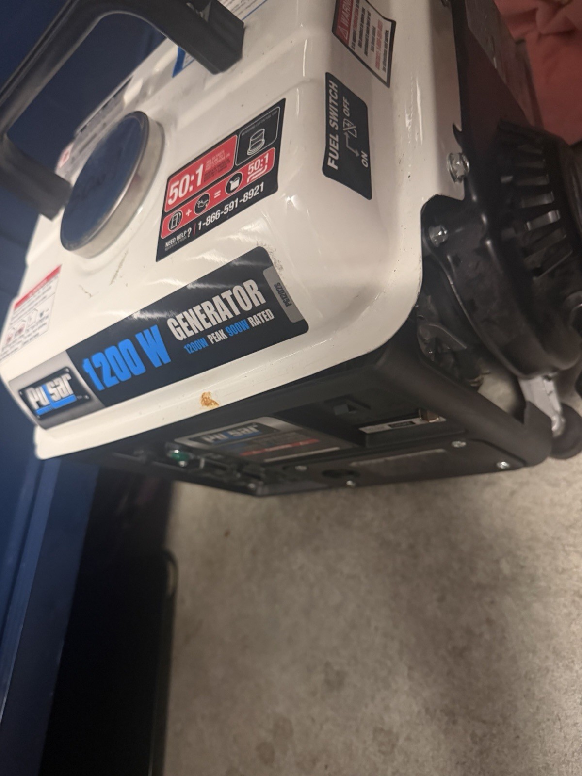 Pulsar 1200w/ Gas Generator – Never Used