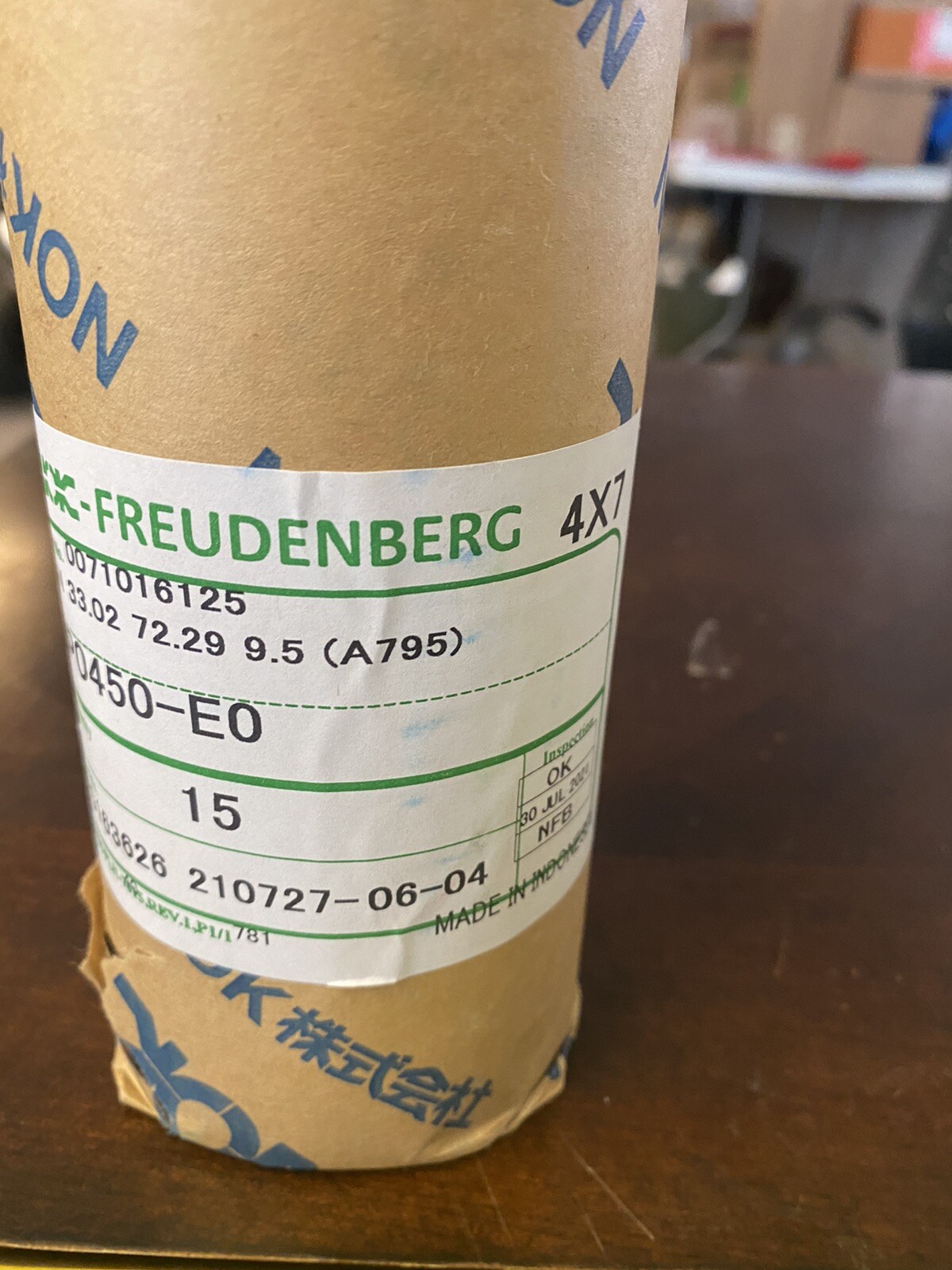 BRAND NEW Japan NOK original oil seal:UP0450-E0 (15 PER LOT)