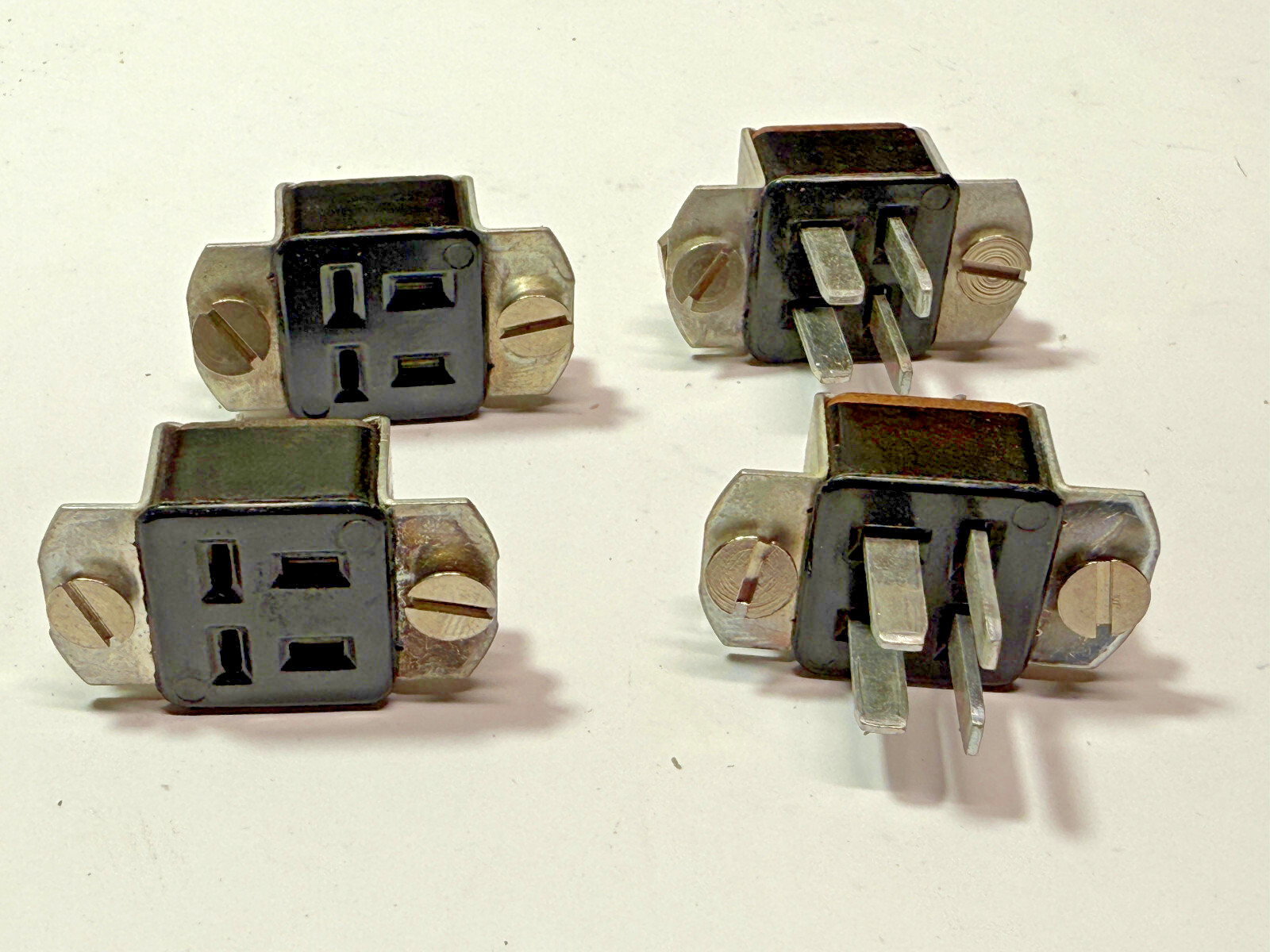 4pcs 4 Pin Socket Panel Mount Beau Cinch Jones Connector