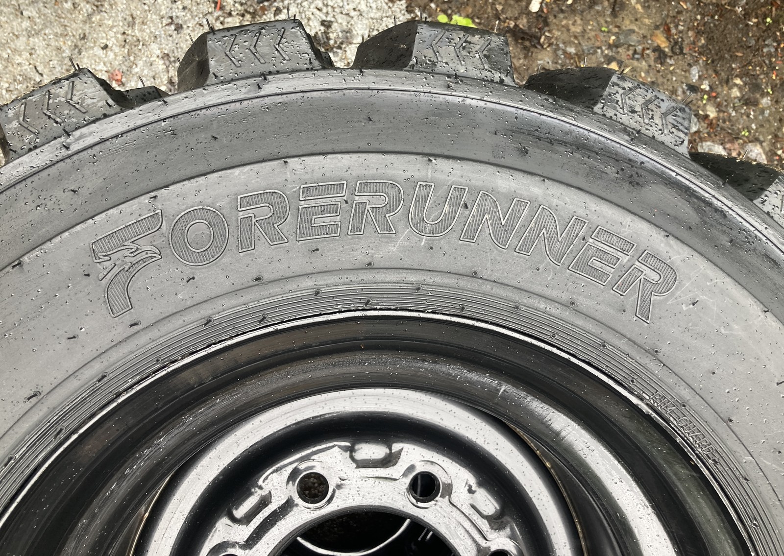 1 or 4-12-16.5 SKS-1 Skid Steer Tires on Black Rims for Bobcat & more-12X16.5