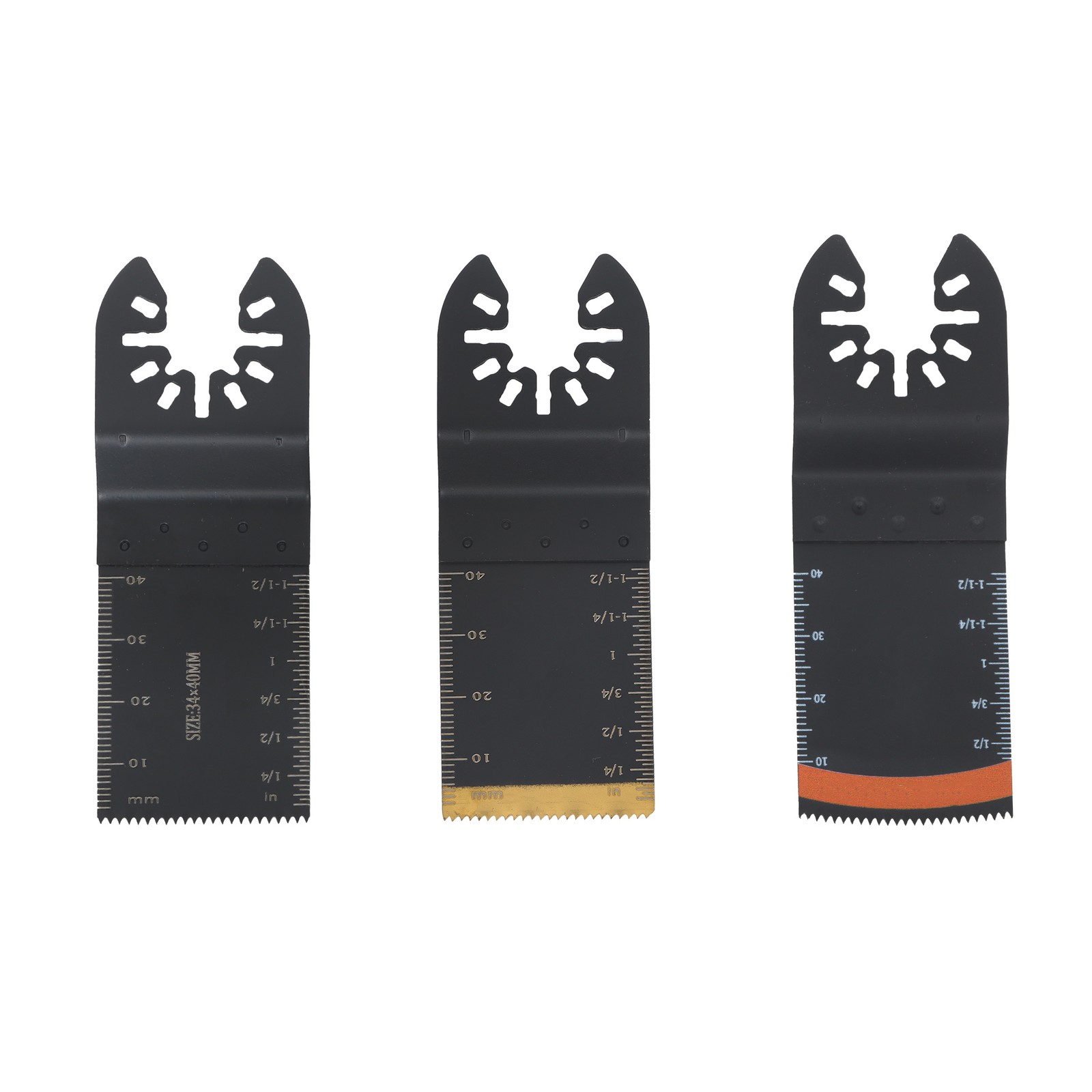 64PCS Universal Titanium Multitool Blade Quick Release Multi Tool for Metal Wood