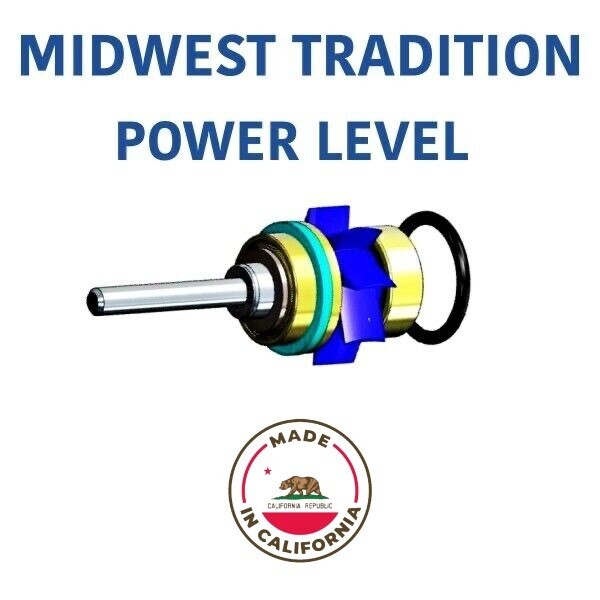 Midwest Tradition Lever Turbine Ceramic bearings