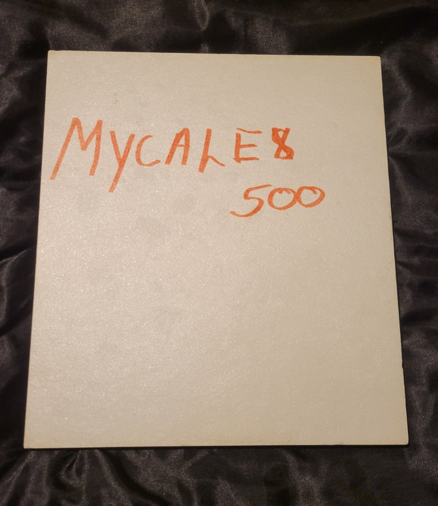 Mycalex 500 1/2 x 10 1/2 x 12″ (.500 x 10.500 x 12.000) Ceramic INV#X-109