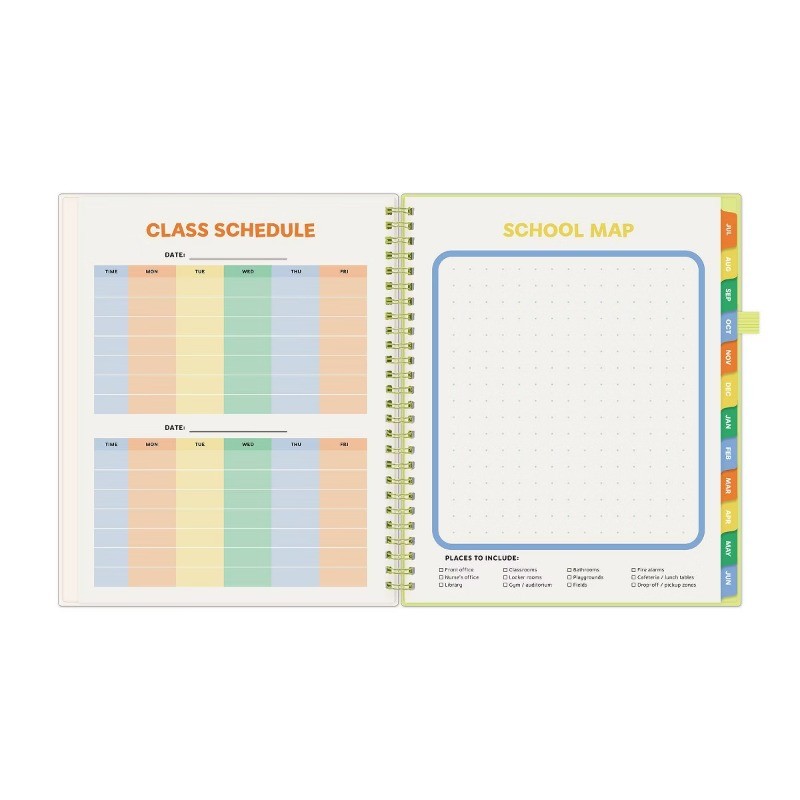 Blue Sky Your Year Elementary Weekly/Monthly Planner Wirebound 7″x9″ Huxley