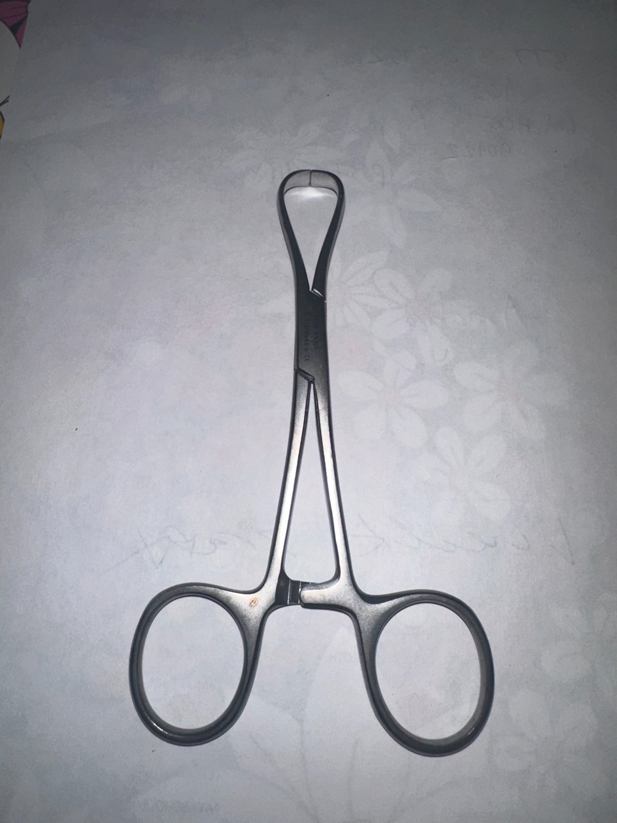 Integra Jarit #109-120 Edna Towel Forceps Stainless Steel, 5.25″ Very Good
