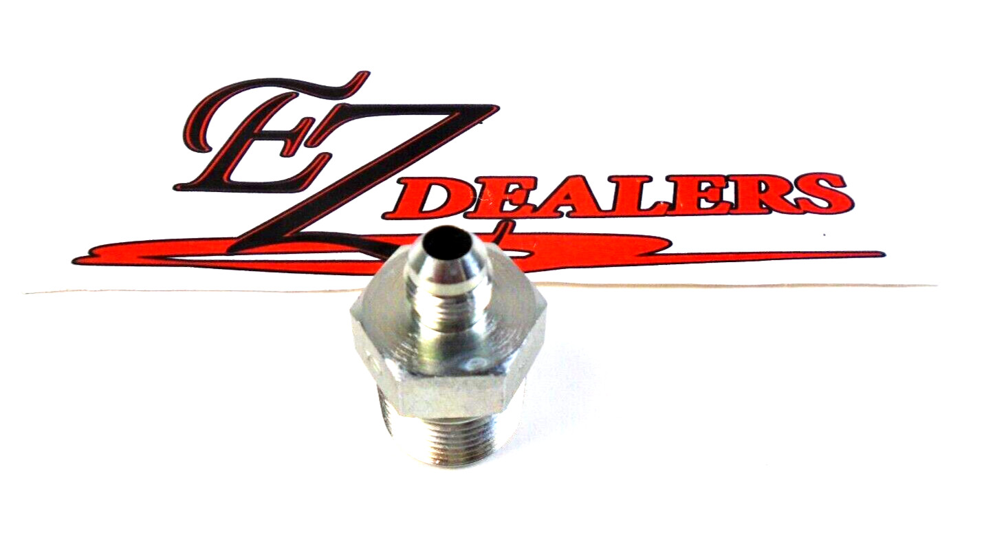 Hydraulic Fitting 3/8″ JIC X 3/4″ NPT Straight Adapter , -6 AN fitting, FBM2529