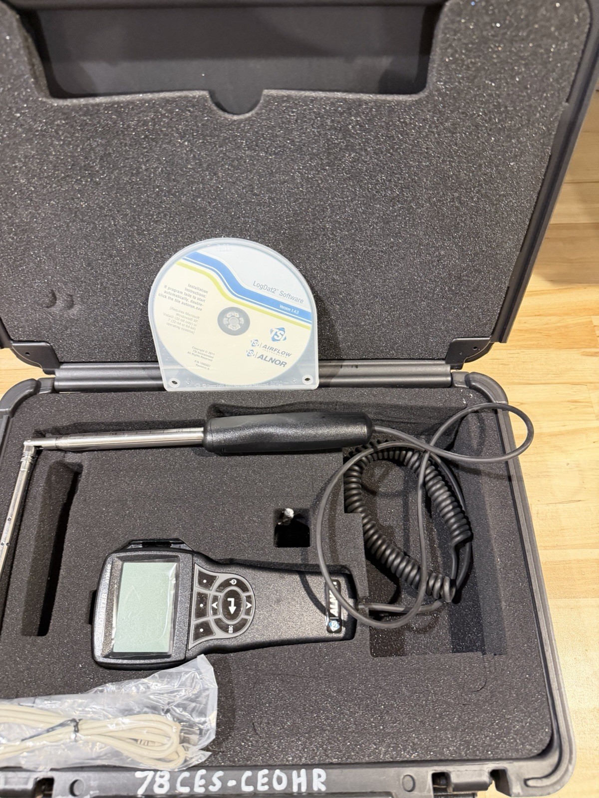 TSI ALNOR AVM440-A VELOMETER THERMAL ANEMOMETER [0–6000 ft/min (0–30 m/s)]
