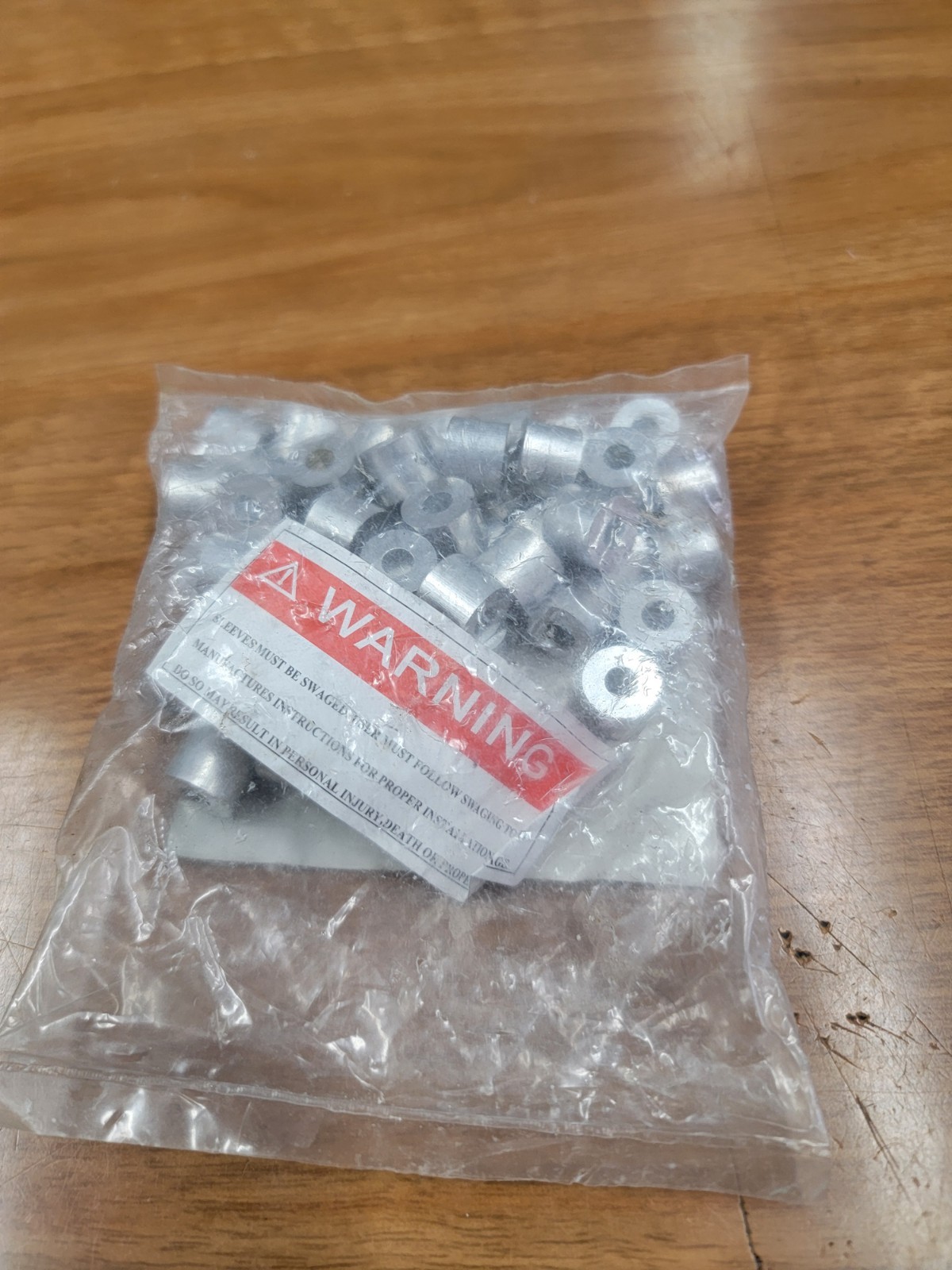 Dayton 2VKC8 Stop Sleeve,5/32 In,Aluminum,Pk50. A16