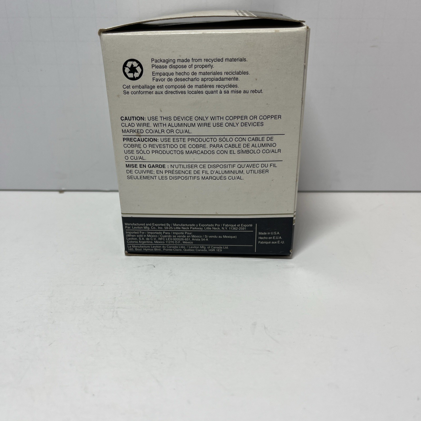 Leviton 2415 20A 125/250V NEMA L21-30P 3P 4 Wire Locking Flanged Inlet – NIB