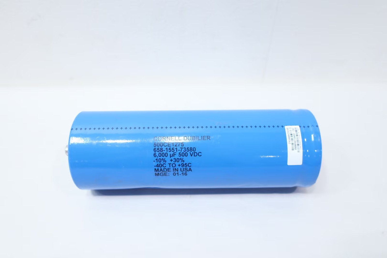 Cornell Dubilier 500CE1275 Capacitor 6000uf 500v-dc
