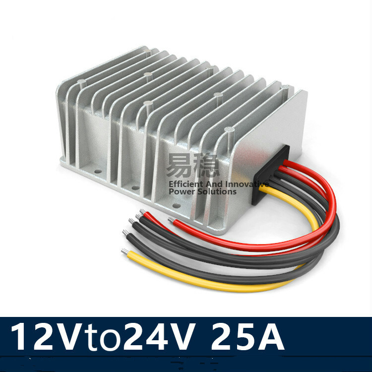 High Power DC Booster 12V To 24V 25A 600W DC-DC Power Step-Up Module 12V up 24V
