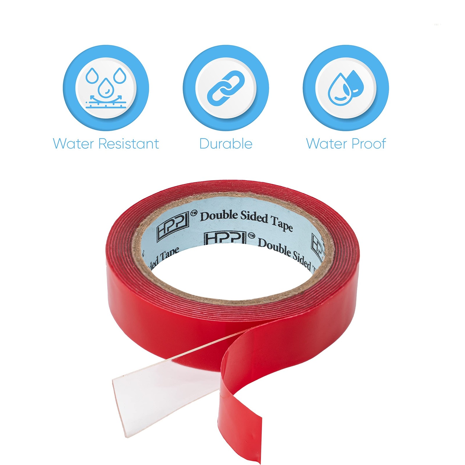 HPP Double Sided Tape Clear,Heavy Duty Tape, Strong and Permanent for Outdoor…