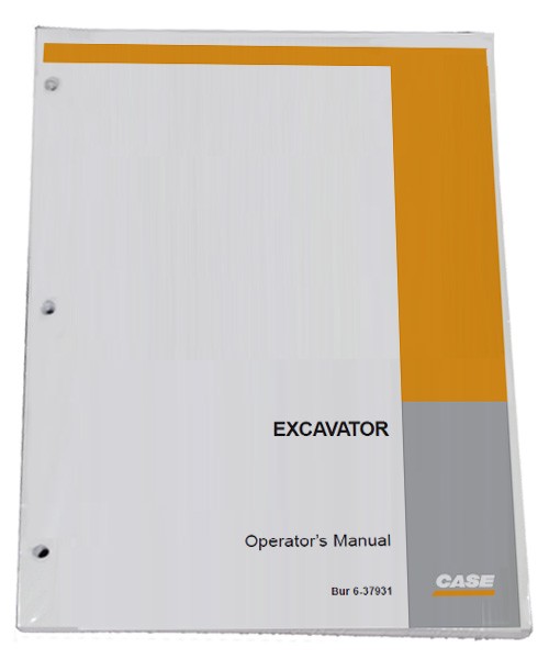 CASE 580L, 580 Super L, 590 Super L Backhoe Owners Operators Maintenance Manual