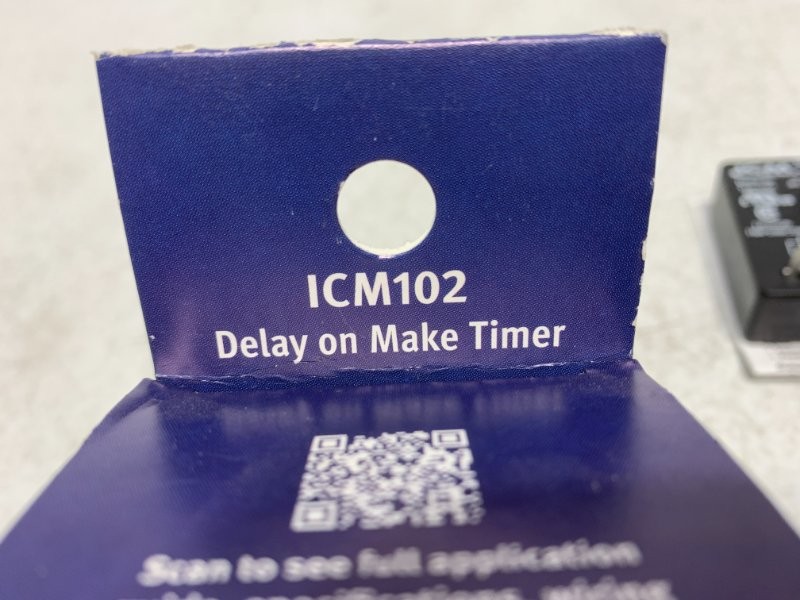 ICM Controls ICM102 Delay Timer 1.5A 18-240VAC .03-10 Min