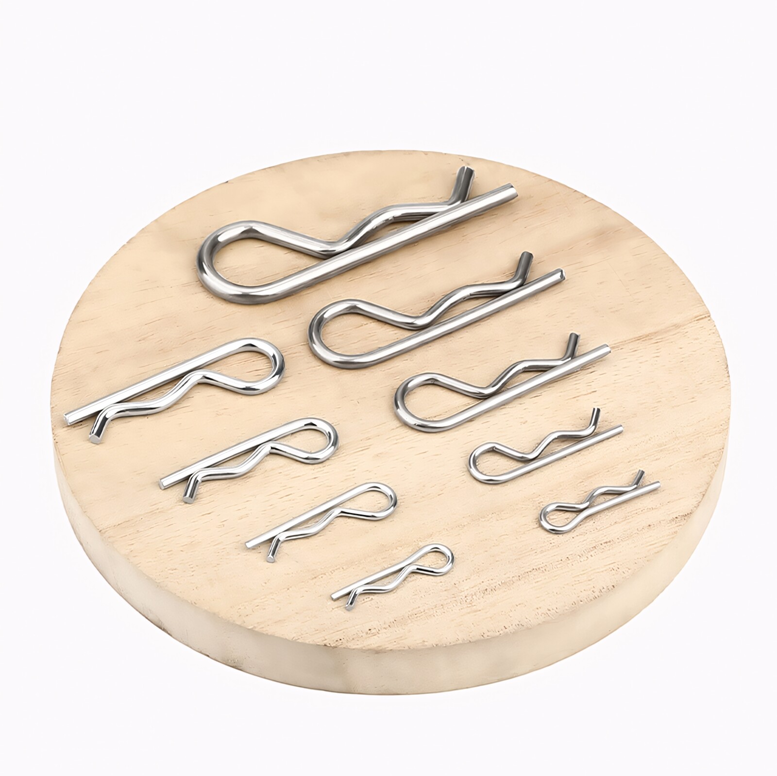 R Clip Stainless Steel 304 A2 Beta Pins 1mm 1.2mm 1.6mm 2mm 2.5mm 3mm 4mm 5mm