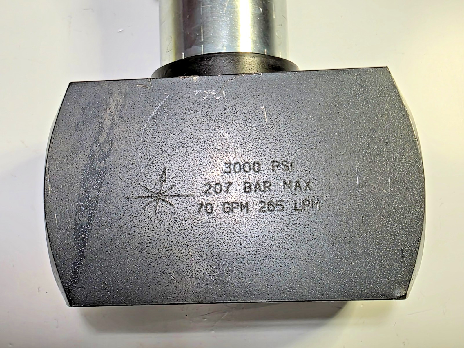 DMIC NV2H-1250S FM Hydraulic Needle Valve 3000 PSI 70 GPM USA
