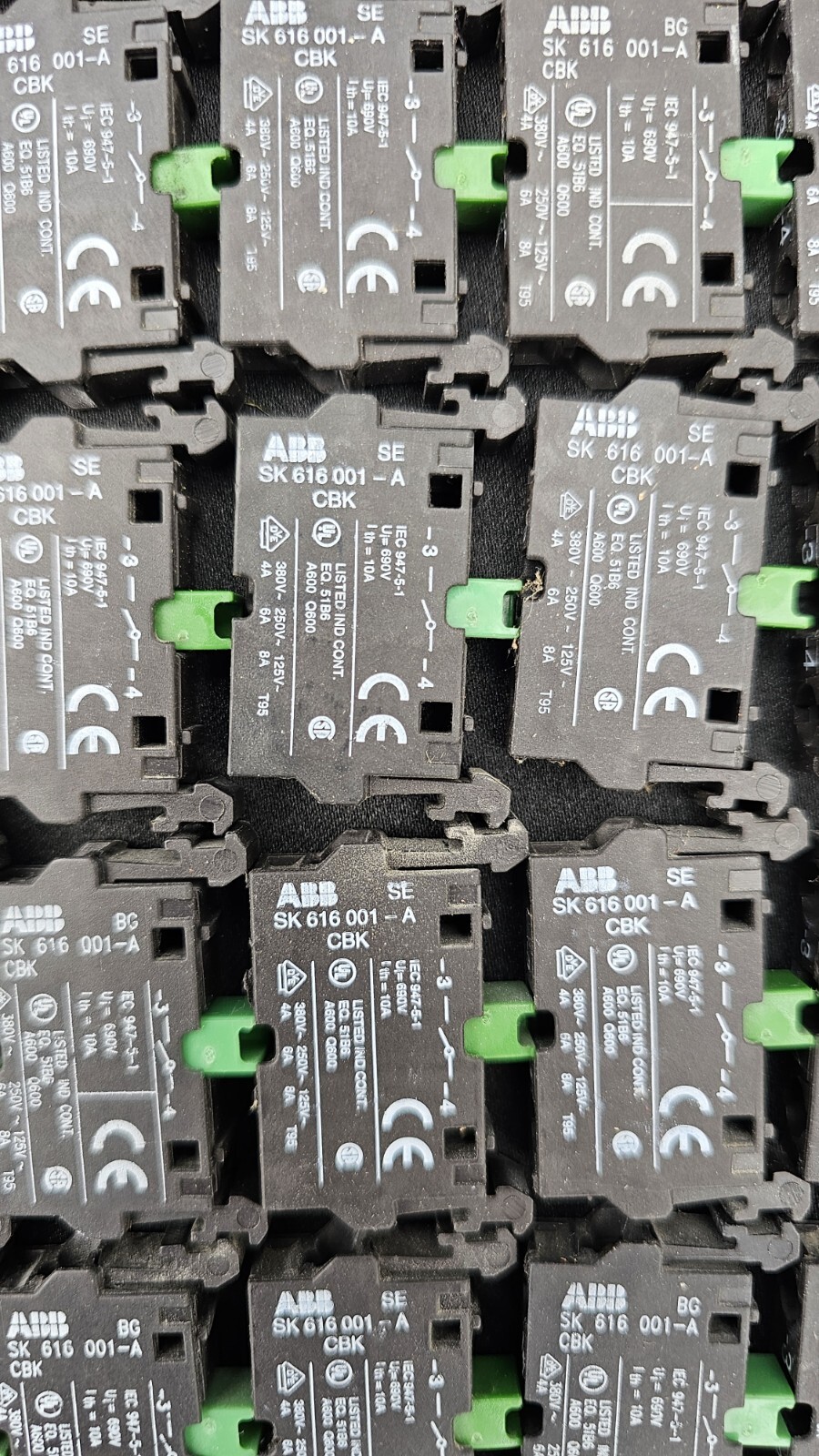 ABB SK 616 001-A Contact Block SK616001A CBK-CB10