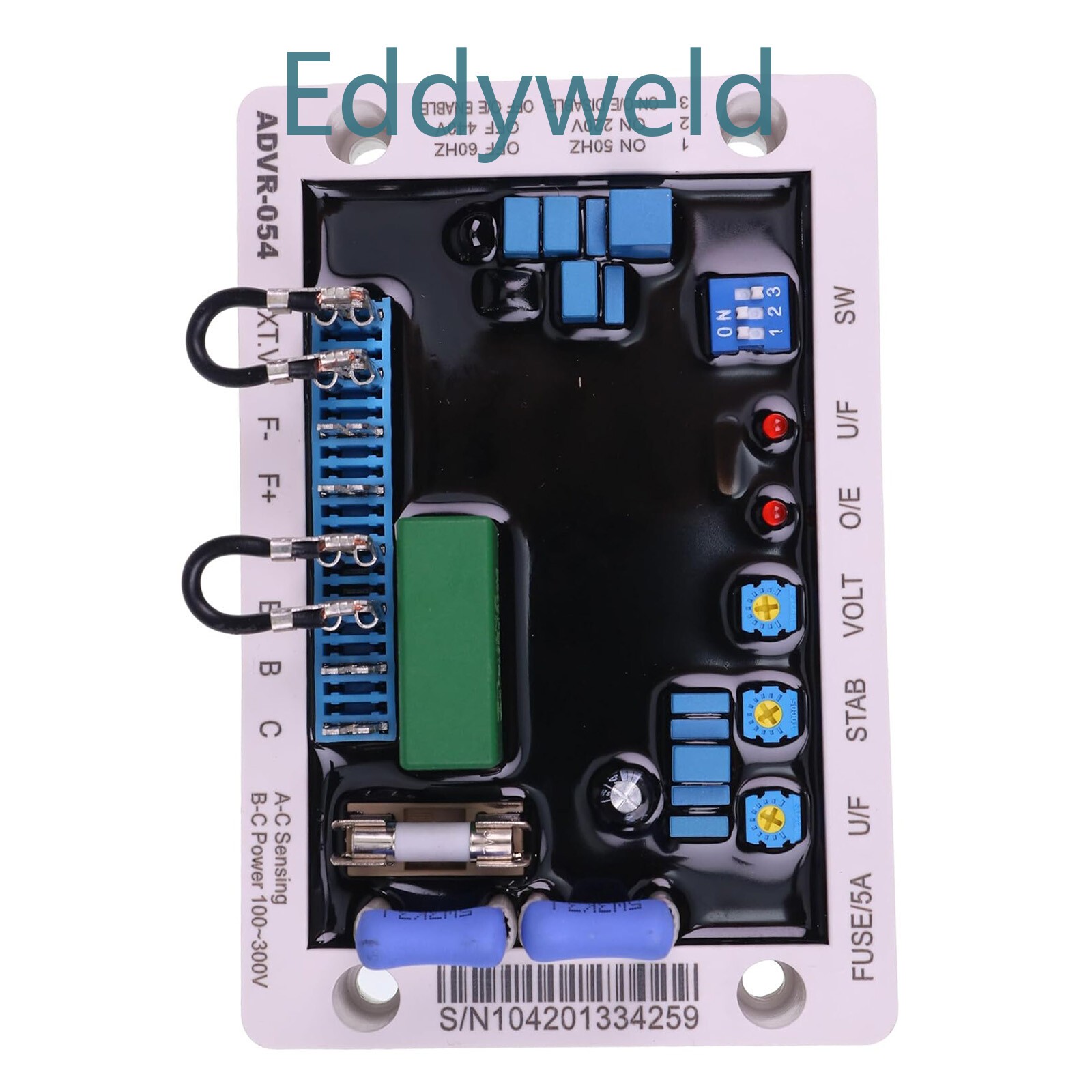 ADVR-054 Automatic Voltage Regulator for Mcpherson Controls SS-053 & ADVR-053