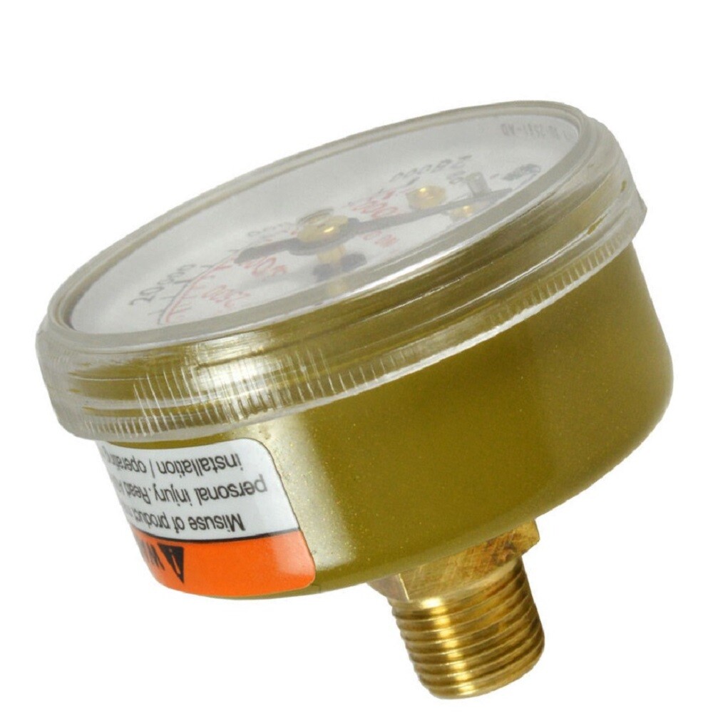 Pressure Gauge 4000 PSI 1.5″ Replacement Flow Meter Gauge for HRF Series
