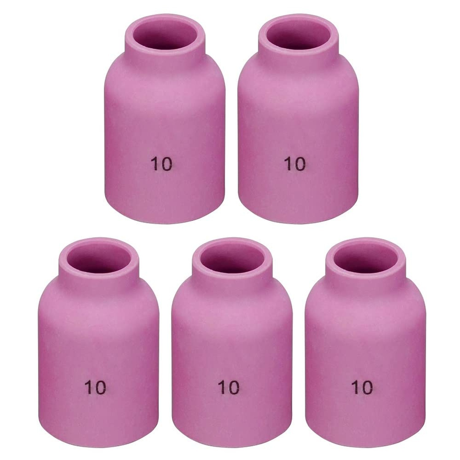 RIVERWELD TIG Gas Lens Alumina Nozzle Jumbo 53N88 10# 5/8″ 16.0mm 10pcs | Cer…