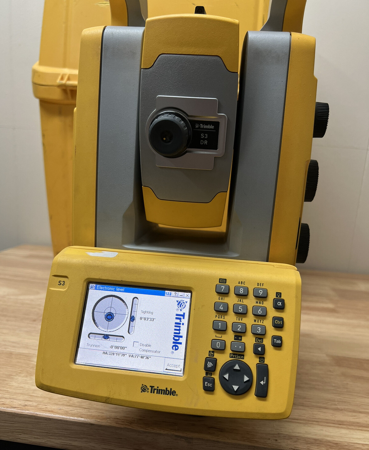 Trimble S3 5” DR Total Station with case A