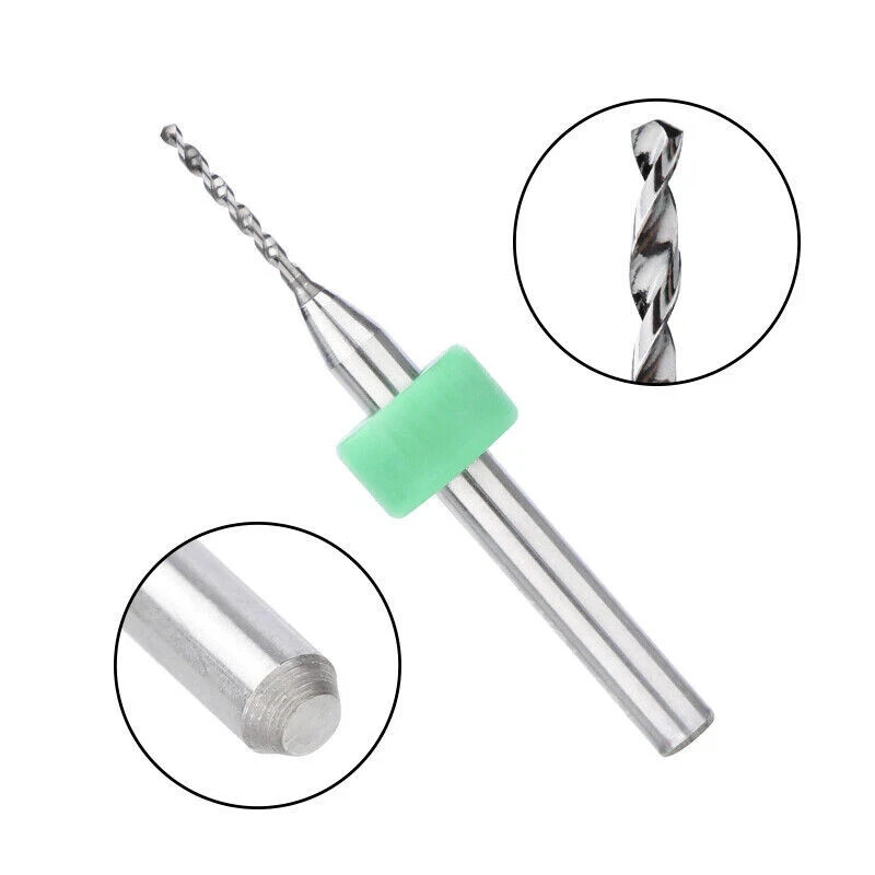 Dental PCB Drill Bit Set Tungsten Carbide Steel Twist Micro CNC Engraving Burs