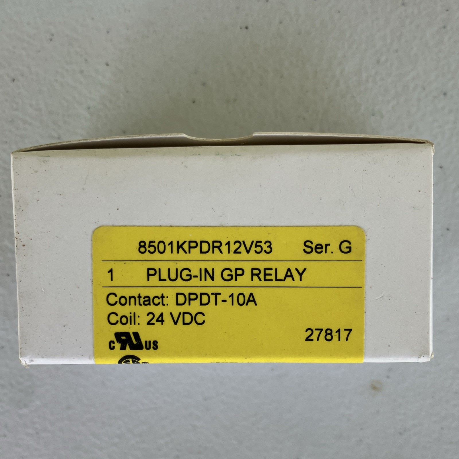 *Qty 6* Square D Plug-In Relay 8501KPDR12V53 DPDT 10A 24 VDC Coil 8-Pin