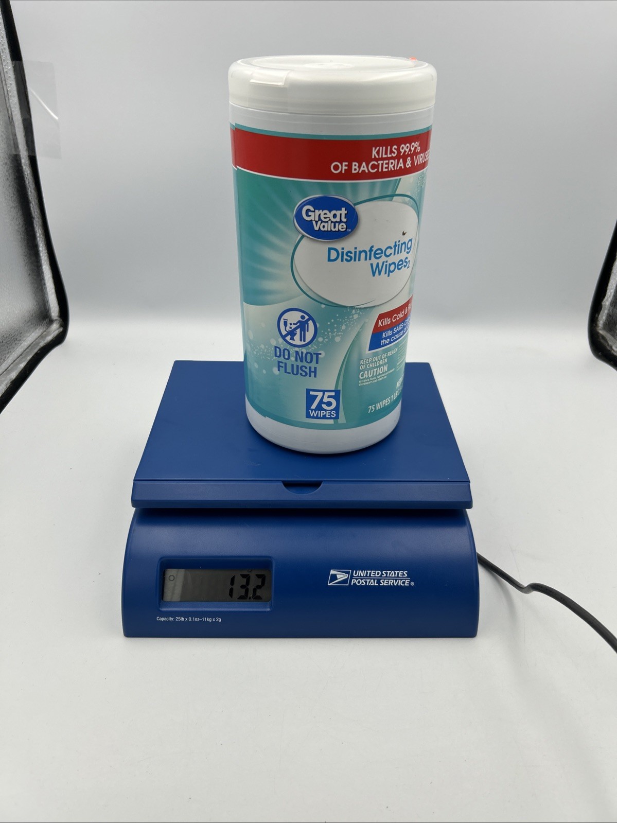 UNITED STATES POSTAL SERVICE 25 lb. Digital POSTAL SHIPPING SCALE DS25