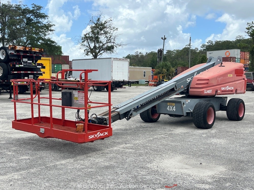 2016 Skyjack SJ40T 40′ 4WD Diesel Telescopic Boom Lift Aerial Platform bidadoo
