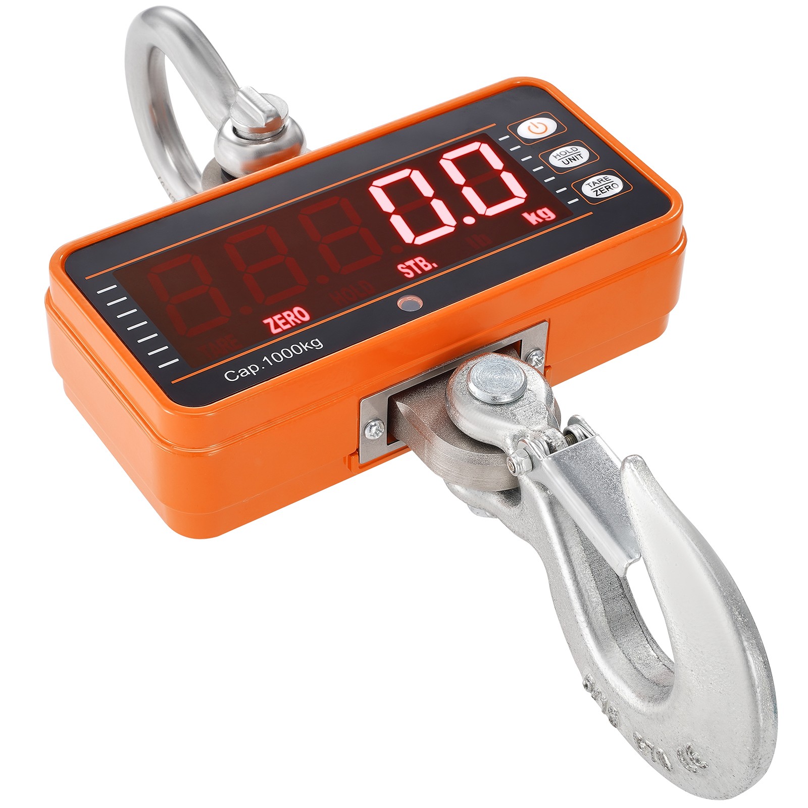 VEVOR Digital Crane Scale Industrial Hanging Scale 2200 lbs/1000 kg Heavy Duty