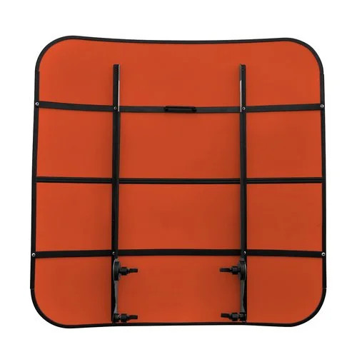 Red Rooster® Tractor & Mower Sun Shade Canopy – ROPS MT – 44″x44″ – Orange