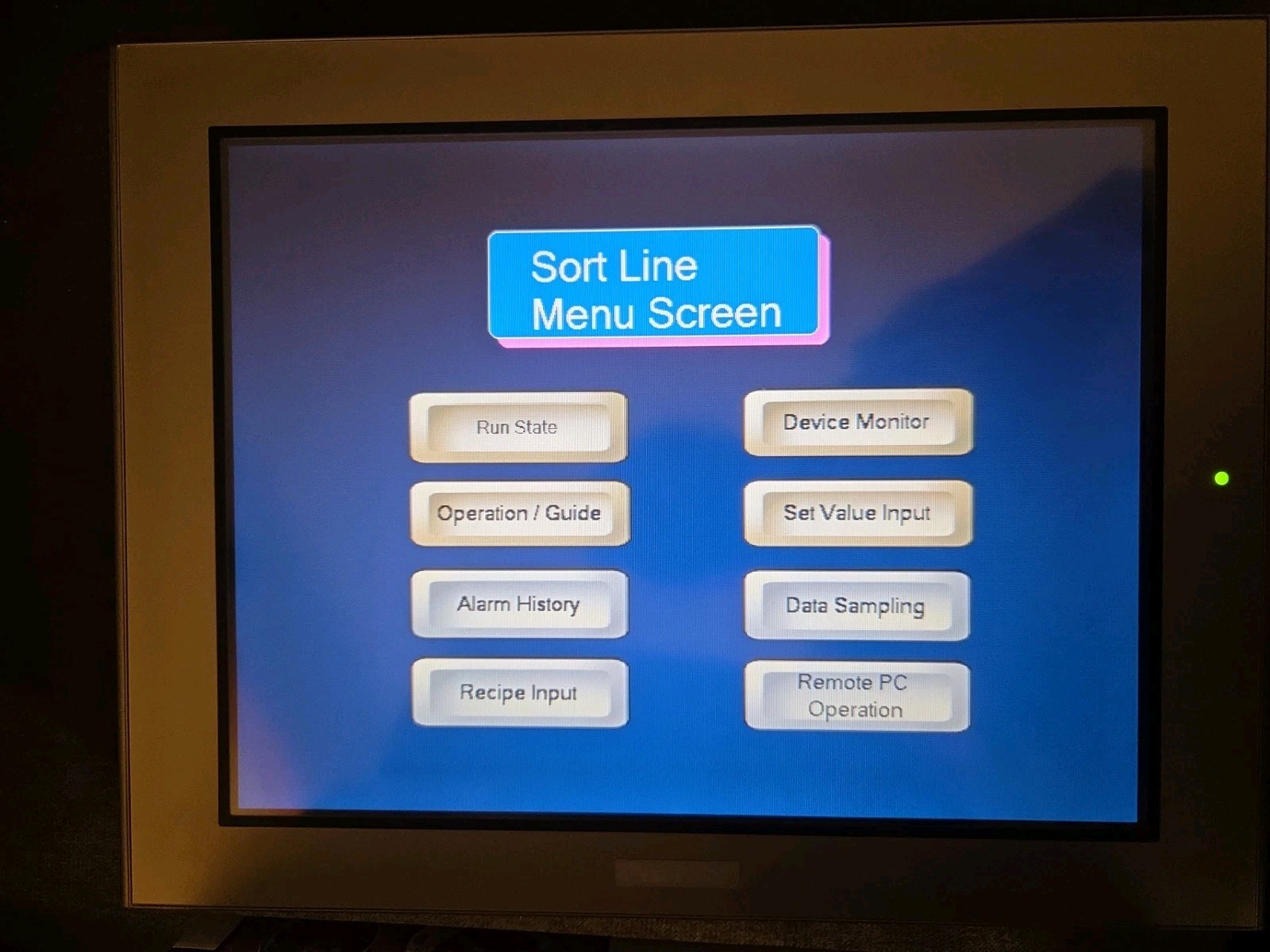 PRO-FACE 3280024-11, AGP3650-T1-AF HMI TOUCH SCREEN, 100-240V AC Demo Unit