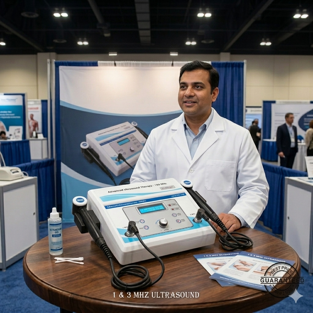 Personal Use 1 & 3 MHz Ultrasound Therapy Machine For Pain Relief