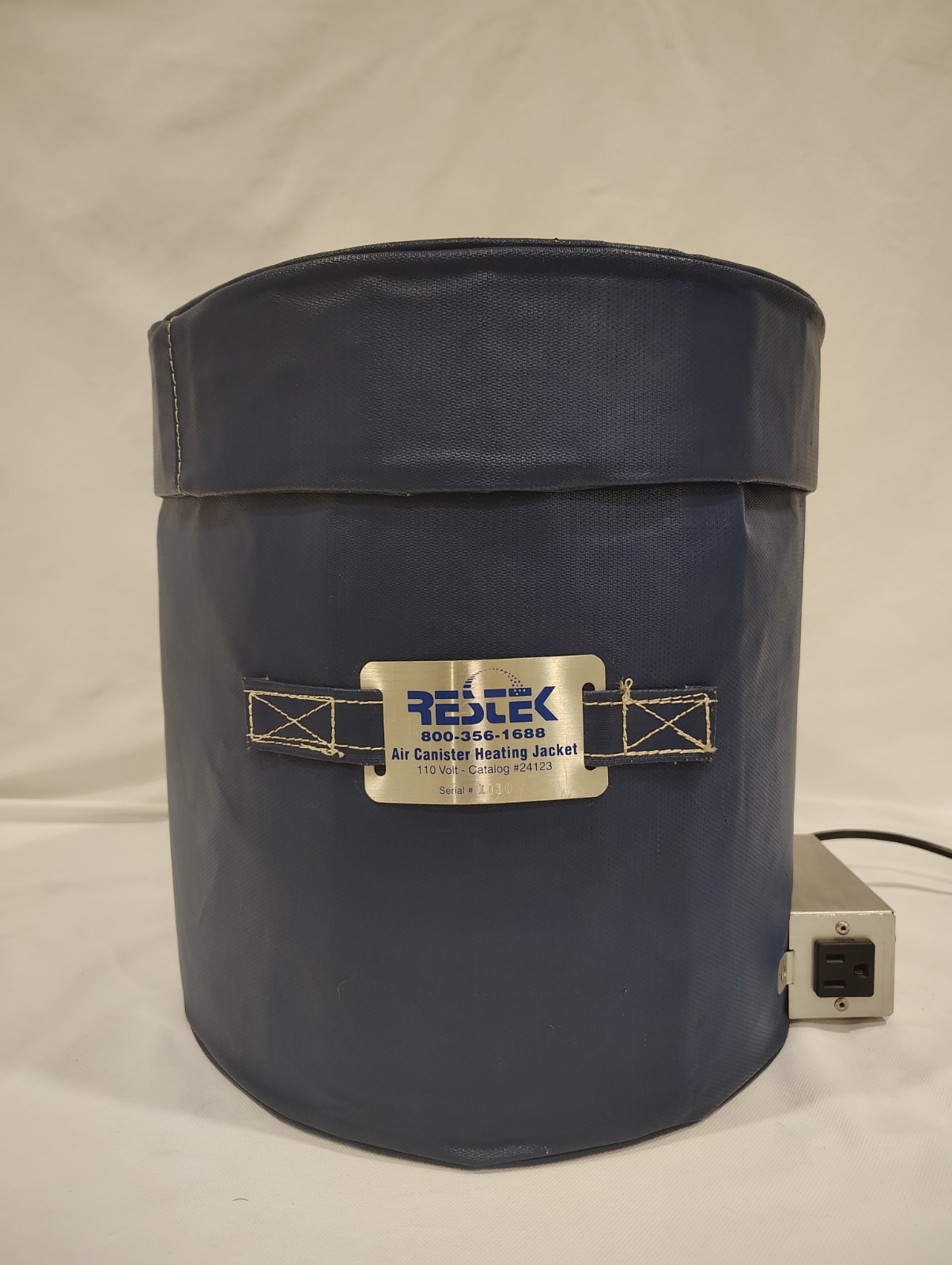 1x Used Restek Air Canister Heating Jacket PN 24123 for TO-Can/SilcoCans