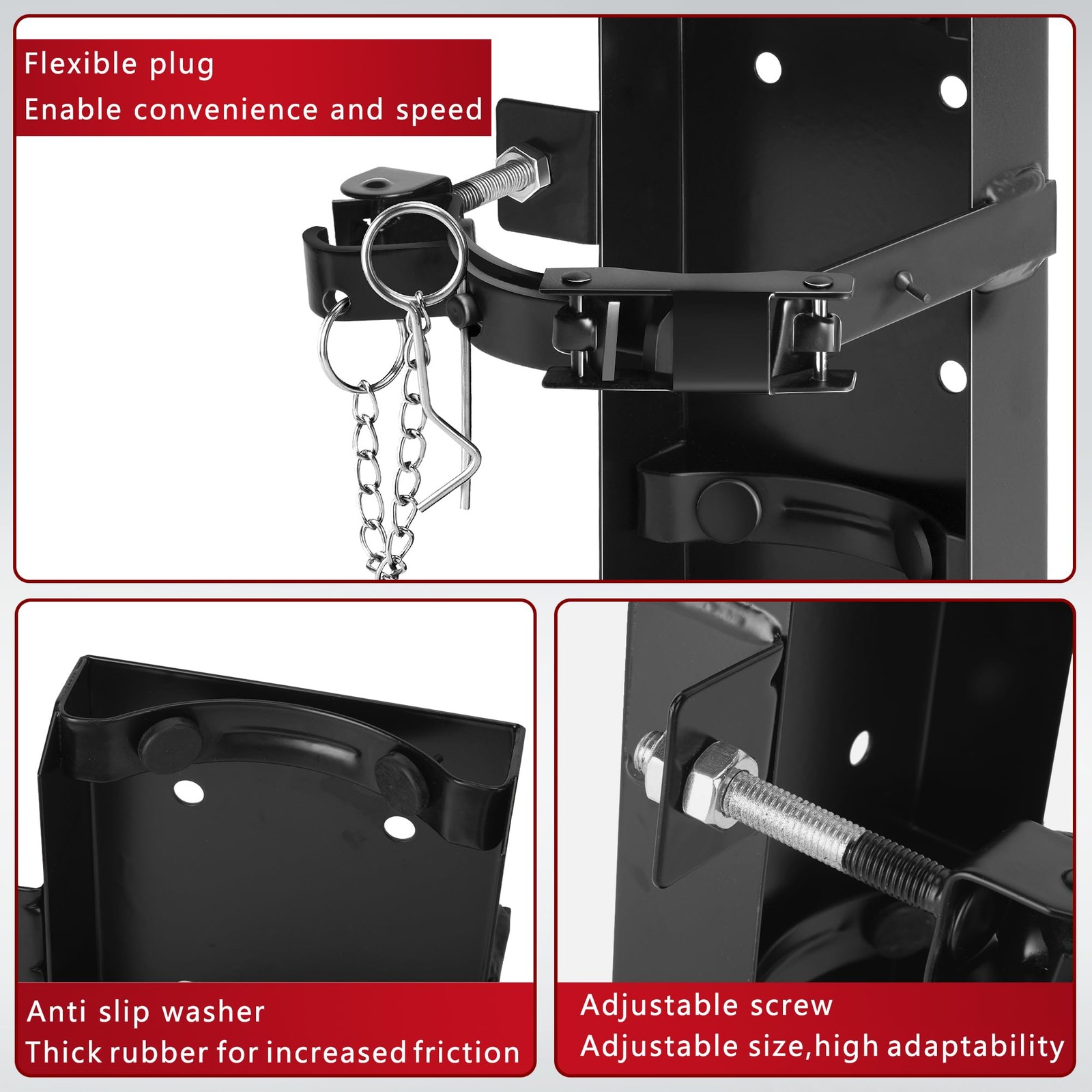 HD Fire Extinguisher Bracket for 10lb/5lb Vehicle/Boat/Marine/Truck/Home/School