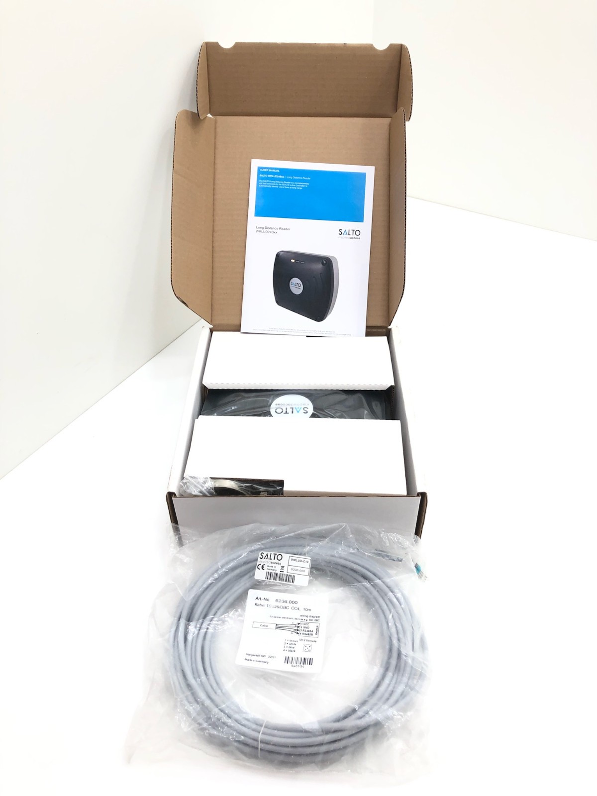 NEW Salto WRLUD24BUS Long Distance XS4 2.0 Reader for Access Control Systems