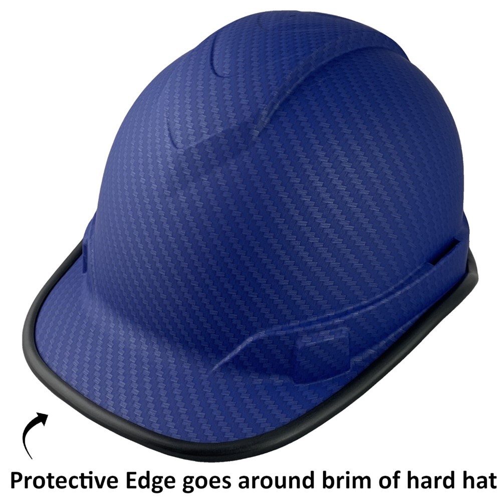 Pyramex Ridgeline Cap Style Hard Hat with 4pt Suspension – Blue Graphite