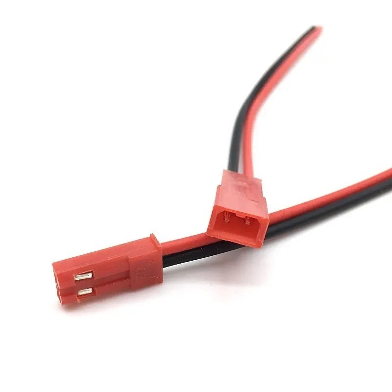 20pcs JST 2-Pin Male & Female Connector Plug Cable Set for DIY Wiring