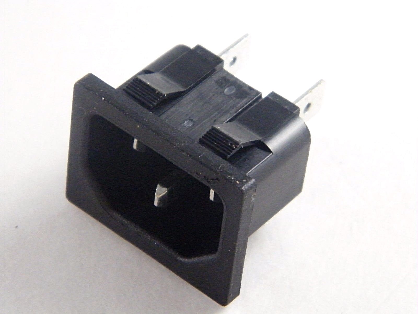 INALAYS AC POWER STANDARD C14 INLET CONNECTOR 0711 SNAP-IN ~ NEW NWOP